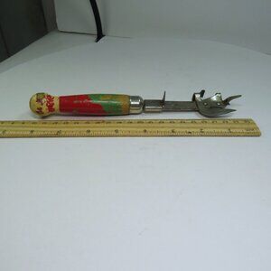 Vintage 40s A&J Kitchen Tool Company chippy & aged multi tool